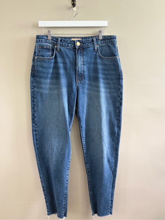 Denim - KUT from the Kloth Ashley Slouchy Barrel Jean size 10 raw hem